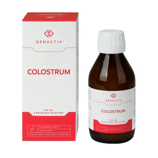 Colostrum 500 mg 150 ml [Genactiv] - Genactiv