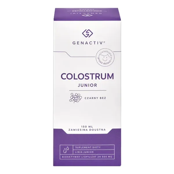 Colostrum bovinum 500 mg 150 ml [Genactiv] - Genactiv