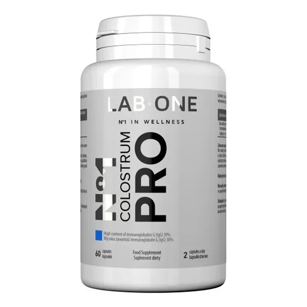 Colostrum PRO 800 mg 60 kapsułek [No 1] - No 1