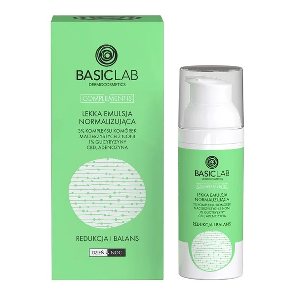 Complementis normalizująca emulsja do twarzy 50ml [BasicLab] - BasicLab