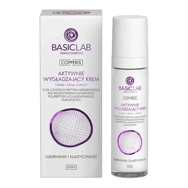 Copperis aktywnie wygładzający krem na dzień 50ml [BasicLab] - BasicLab