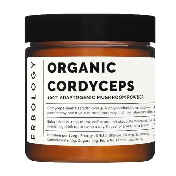 Cordyceps organiczny proszek 50g [Erbology] - Erbology