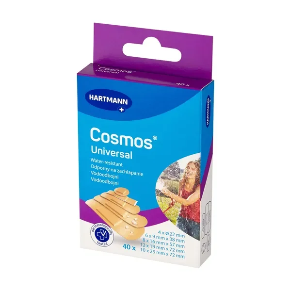 Cosmos Universal plastry z opatrunkiem 40 szt. - Cosmos