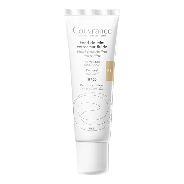 Couvrance fluid korygujący SPF 20 odcień 2.0 naturalny 30ml [Avene Eau Thermale] - Avene Eau Thermale