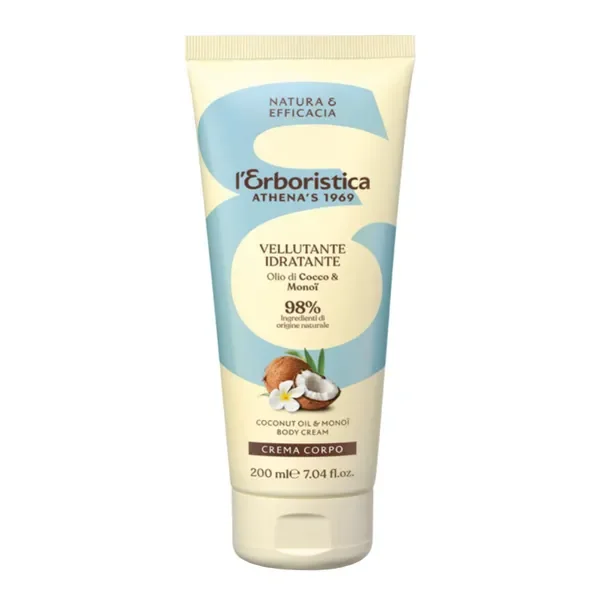 Crema Corpo Cocco nawilżający krem do ciała z olejem kokosowym 200 ml [L'Erboristica] - L'Erboristica