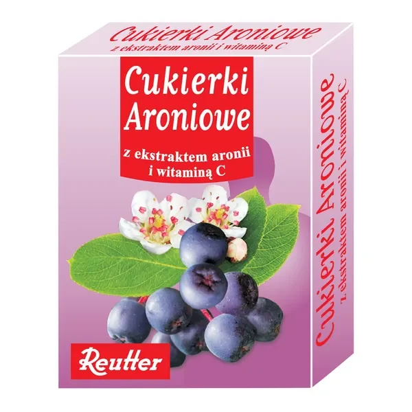 Cukierki aroniowe z ekstraktem aronii i witaminą C 50g [Reutter] - Reutter