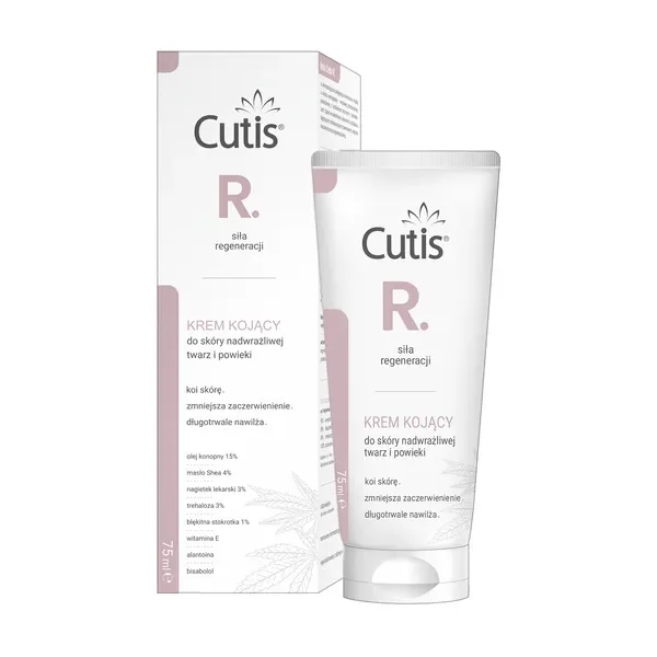 Cutis R-Regeneracja krem kojący do twarzy i powiek 75ml [Cutis] - Cutis