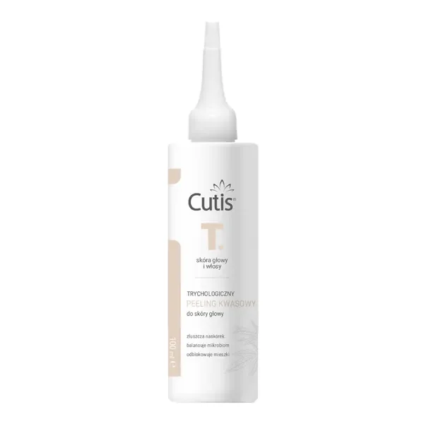 Cutis T Trychologiczny peeling kwasowy do skóry głowy 100ml [Cutis] - Cutis