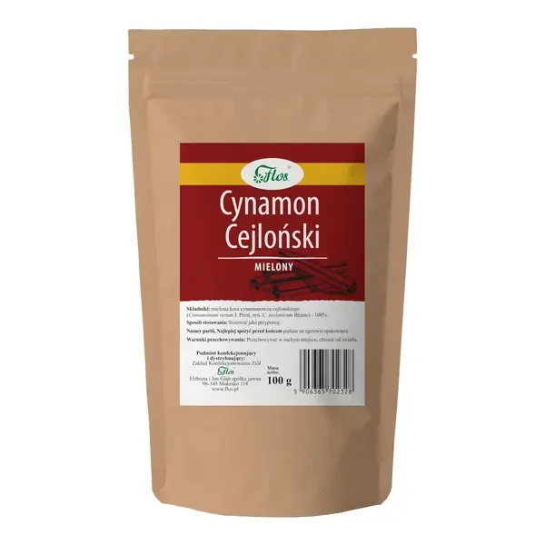 Cynamon Cejloński mielony 100g [Flos] - Flos