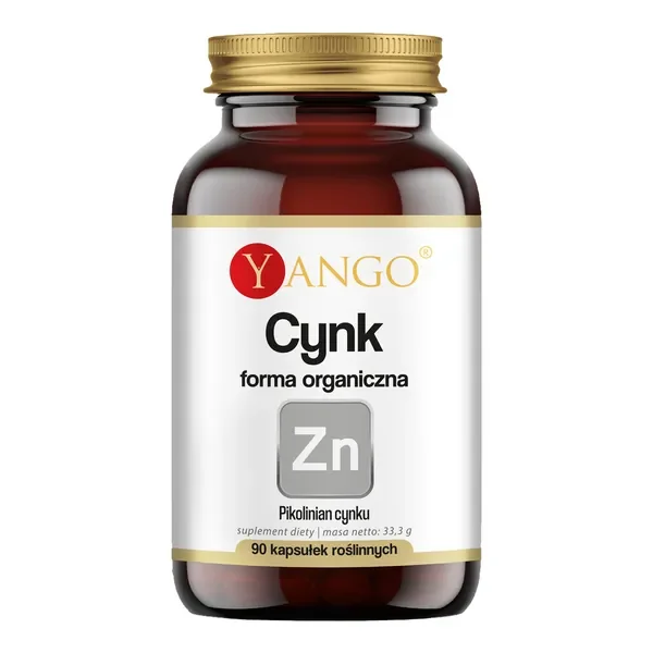 Cynk 15 mg 90 kapsułek [Yango] - Yango