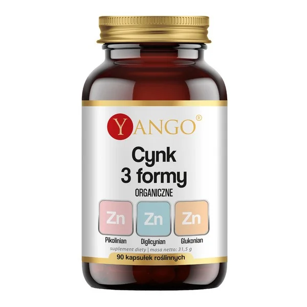 Cynk 15mg 90 kapsułek [Yango] - Yango