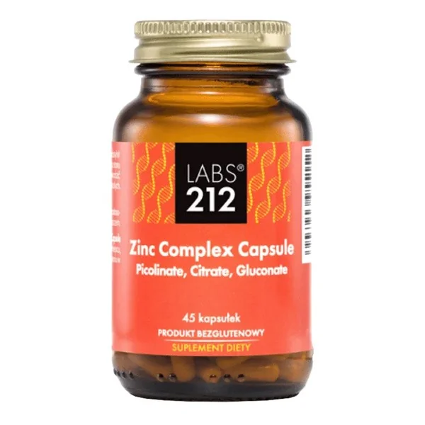 Cynk Complex 15 mg 45 kapsułek [LABS212] - LABS212