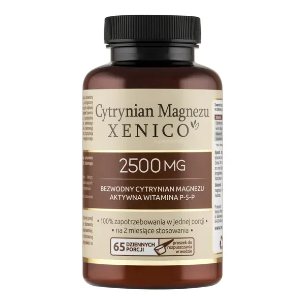 Cytrynian Magnezu 375 mg 165 g [Xenico] - Xenico
