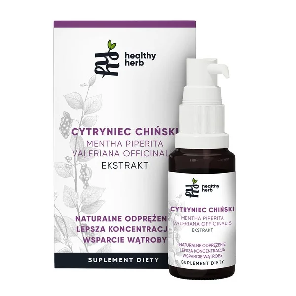 Cytryniec Chiński 450mg krople 30ml [Healthy Herb] - Healthy Herb
