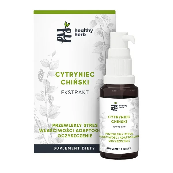 Cytryniec chiński ekstrakt 1190 mg 30 ml [Healthy Herb] - Healthy Herb