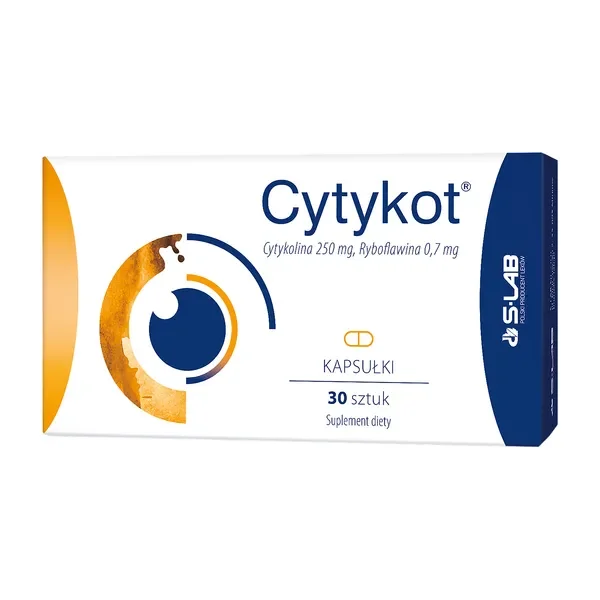 Cytykolina 250 mg 30 kapsułek [Cytykot] - Cytykot