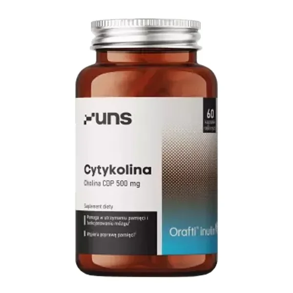 Cytykolina 500 mg 60 kapsułek [Uns] - Uns
