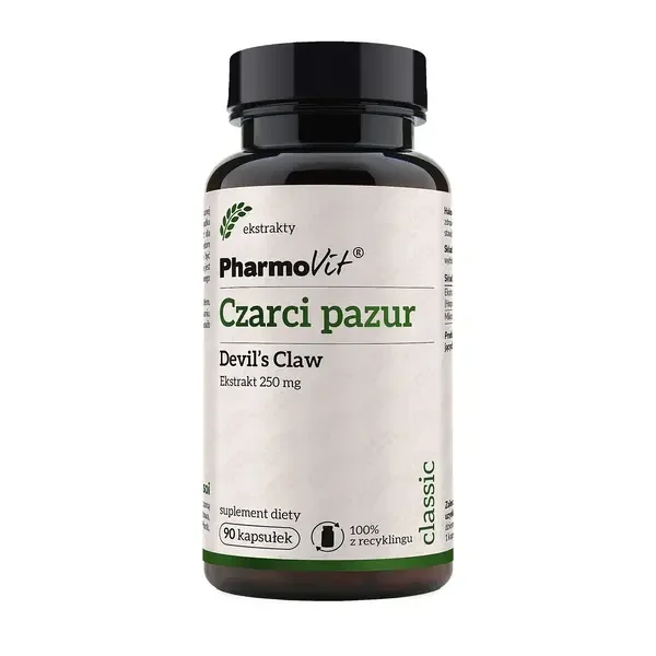 Czarci Pazur 250 mg 90 kapsułek [Pharmovit] - Pharmovit