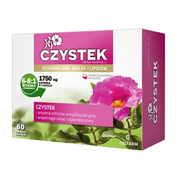Czystek 250 mg 60 kapsułek [Colfarm] - Colfarm