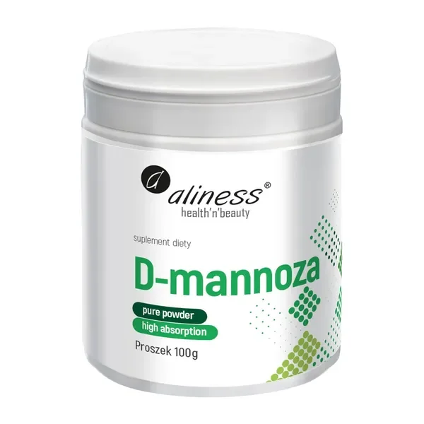 D-Mannoza proszek 100g [Aliness] - Aliness Health'N'Beauty