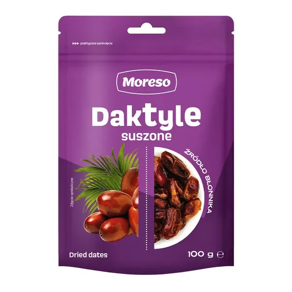 Daktyle suszone 100g [Moreso] - Moreso