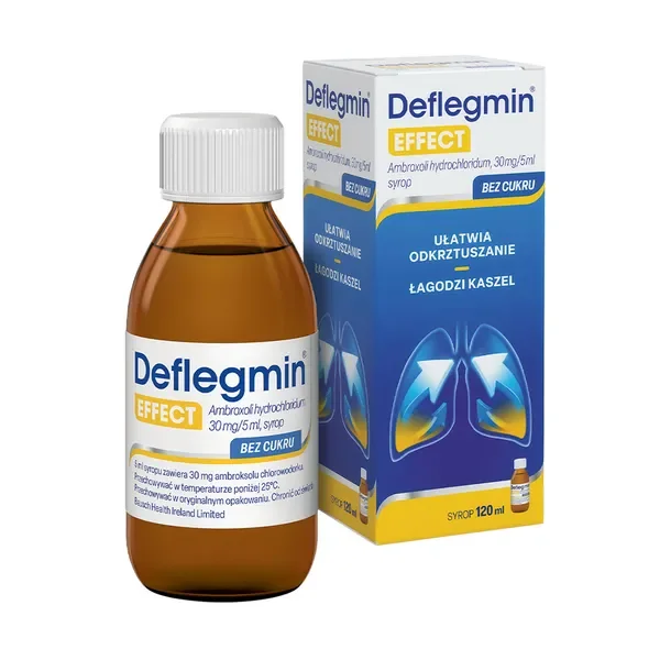 Deflegmin EFFECT 30 mg/5 ml syrop 120 ml [Deflegmin] - Deflegmin