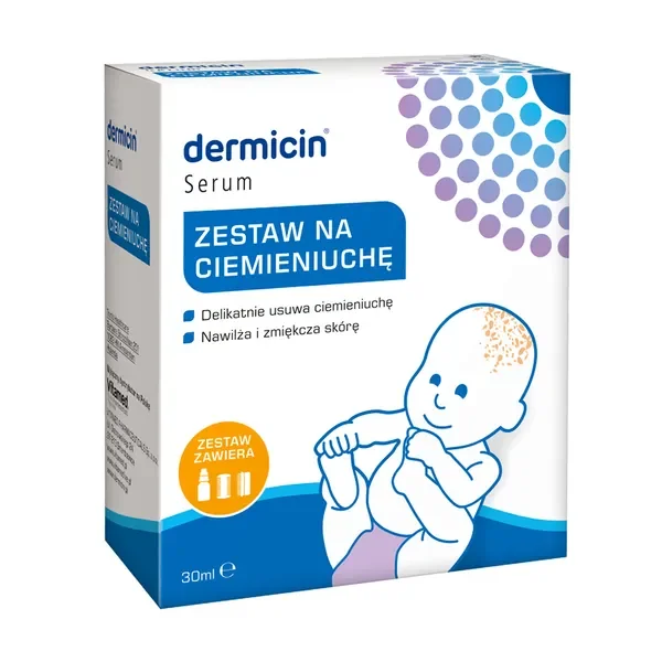 Dermicin Specjalistyczny zestaw na ciemieniuchę 1 op. - Dermicin
