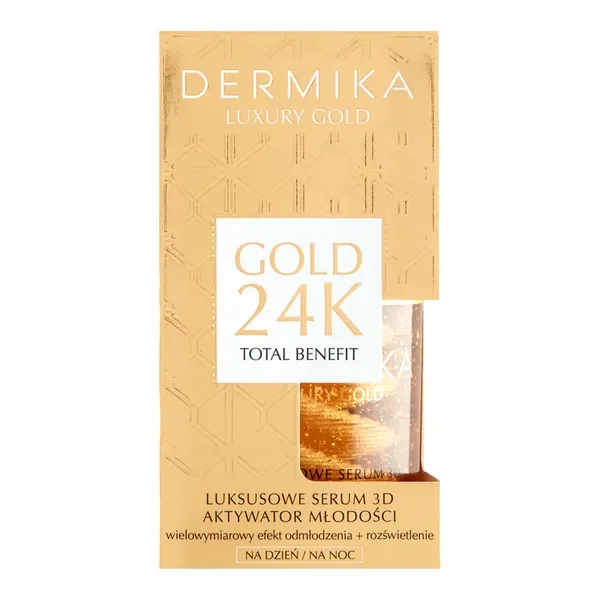 Dermika Luxury Gold 24K Serum 3D 60g [Dermika] - Dermika