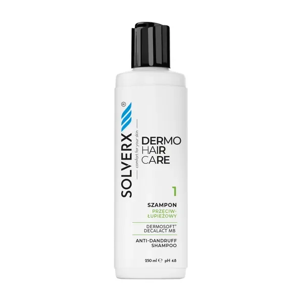 dermoHAIR szampon przeciwłupieżowy 250ml [Solverx] - Solverx