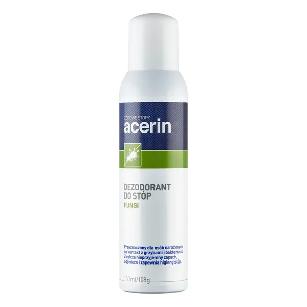 Dezodorant do stóp przeciwgrzybiczy 150 ml [Acerin] - Acerin