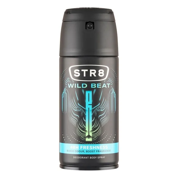 Dezodorant męski w sprayu Wild Beat 150 ml [STR8] - STR8