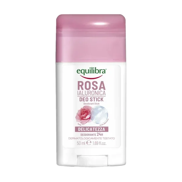 Dezodorant w sztyfcie z kwasem hialuronowym Rosa 50ml [Equilibra] - Equilibra