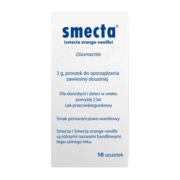 Diosmektyt 3g 10 saszetek [Smecta] - INPHARM/BEAFOUR IPSEN