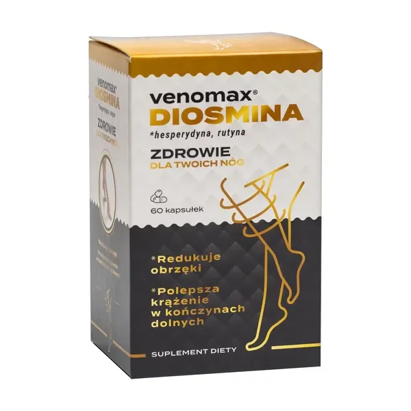 Diosmina 270 mg 60 kapsułek [Venomax] - Venomax