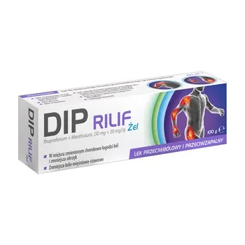 Dip Rilif 50mg+30mg/g żel 100g [THE MENTHOLATUM] - THE MENTHOLATUM