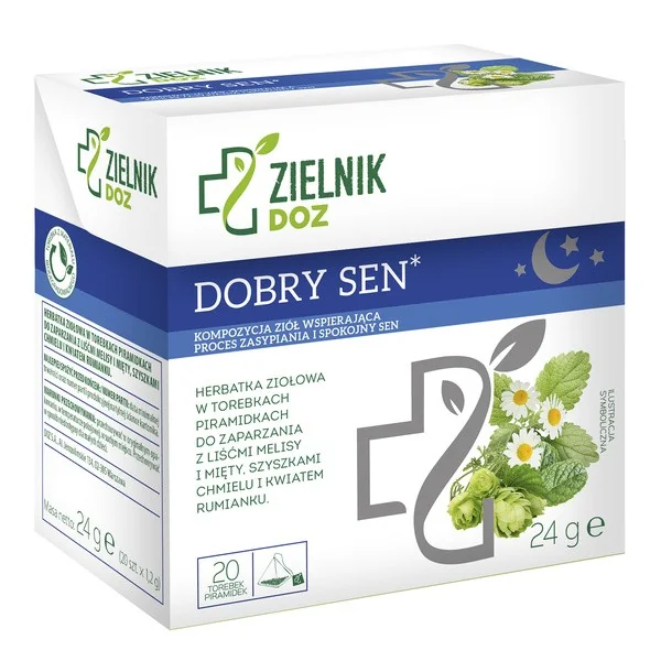 Dobry sen herbatka ziołowa 20 torebek [ZIELNIK DOZ] - ZIELNIK DOZ