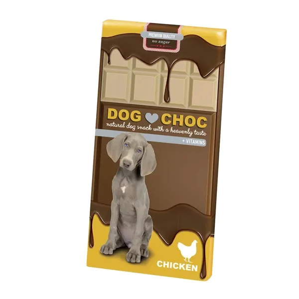 Dog Choc czekolada dla psa o smaku kurczaka 100g [Duvoplus] - Duvoplus