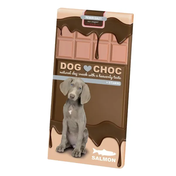 Dog Choc czekolada dla psa o smaku łososia 100g [Duvoplus] - Duvoplus