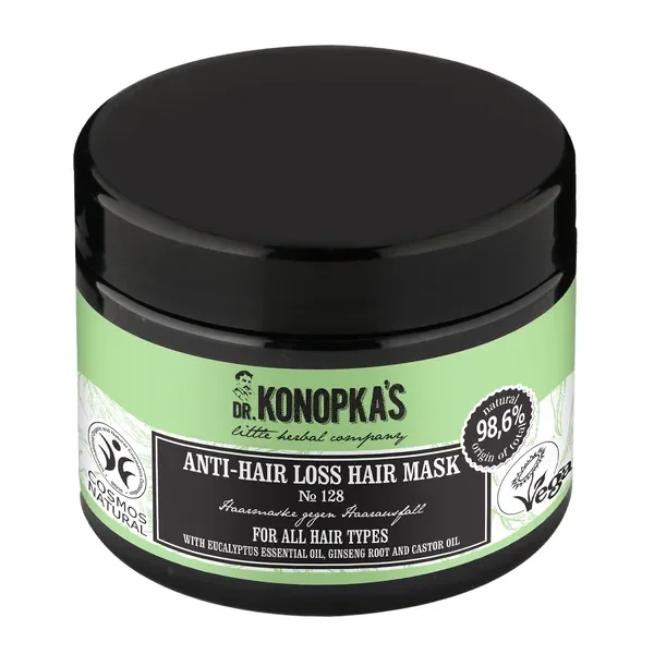 Dr. Konopka's Nº128 maska przeciw wypadaniu włosów 300 ml - Dr. Konopka's