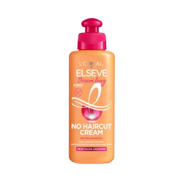 Dream Long No Haircut Cream krem do włosów bez spłukiwania 200ml [Elseve] - Elseve