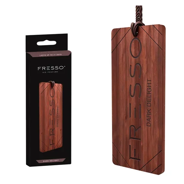 Drewniana zawieszka zapachowa Dark Delight 1 szt. [Fresso] - Fresso