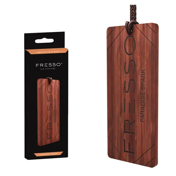 Drewniana zawieszka zapachowa Paradise Spark 1 szt [Fresso] - Fresso