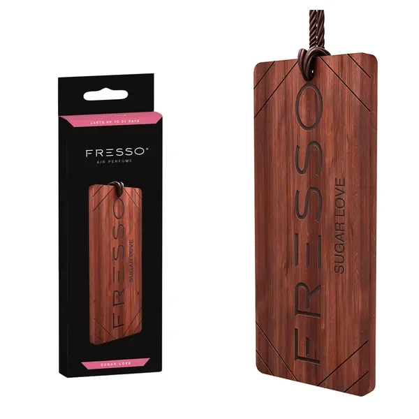 Drewniana zawieszka zapachowa Sugar Love 1 szt. [Fresso] - Fresso