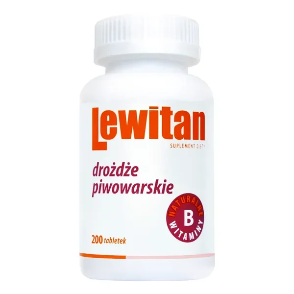 Drożdże piwowarskie 200 tabletek [Lewitan] - Lewitan