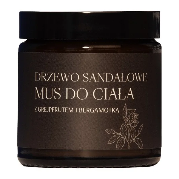 Drzewo Sandałowe mus do ciała z grejpfrutem i bergamotką 120ml [Mglife] - Mglife
