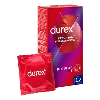 Durex Featherlite Elite prezerwatywy ze środkiem nawilżającym 12 szt. [RECKITT] - RECKITT