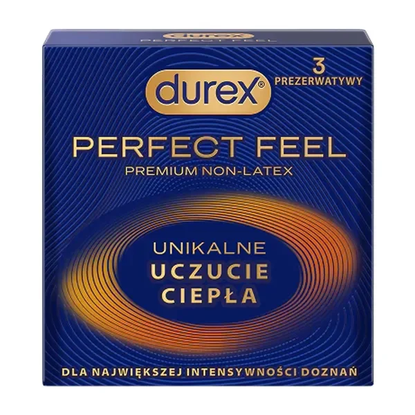 Durex Perfect Feel prezerwatywy 3 szt. - Durex