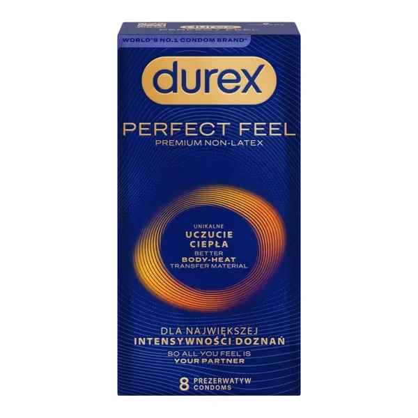 Durex Perfect Feel prezerwatywy 8 szt. - Durex