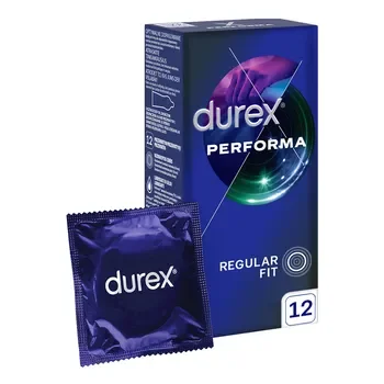 Durex Performa prezerwatywy ze środkiem nawilżającym 12 szt. [RECKITT BECKINSER] - RECKITT BECKINSER
