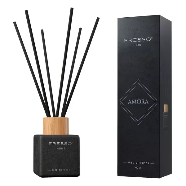Dyfuzor zapachowy z patyczkami Amora 100 ml [Fresso Home] - Fresso Home